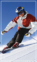 skiing