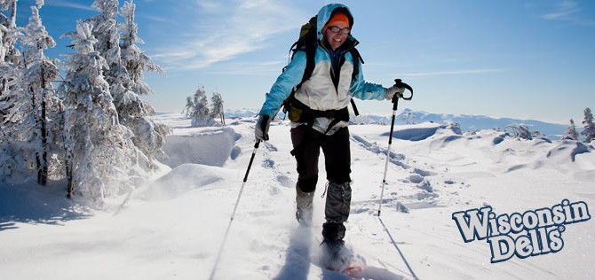 Snowshoeing In Wisconsin Dells