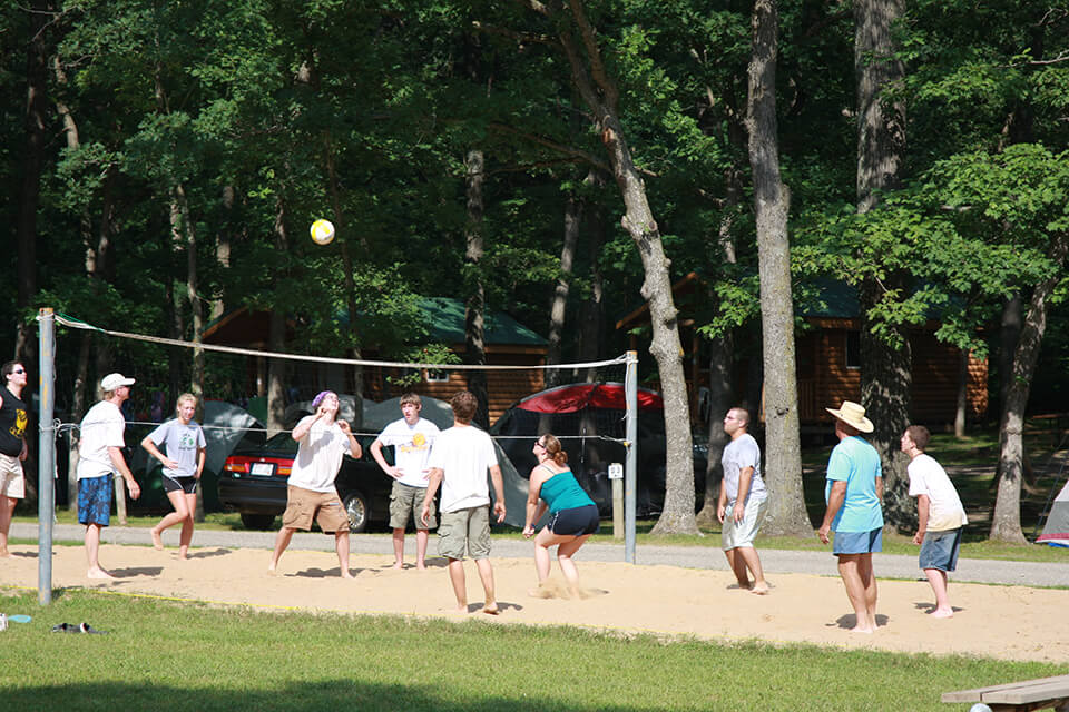 sandvolleyball Wisconsin Dells